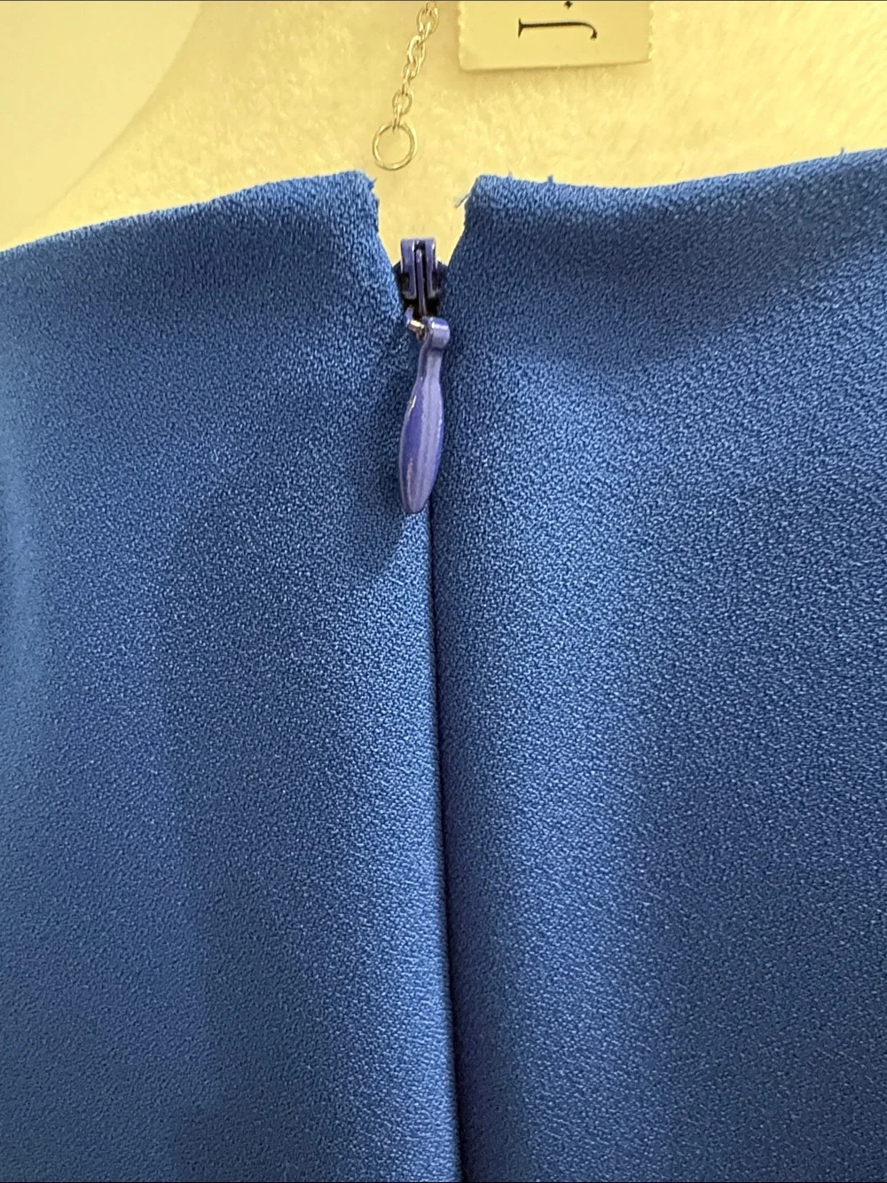 J. Crew Cobalt Blue Cap-Sleeve Sheath Dress
